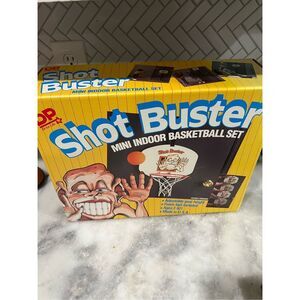 VTG DP Shot Buster Mini Basketball Set Doughboy Wake Up Club Promo w/ Box